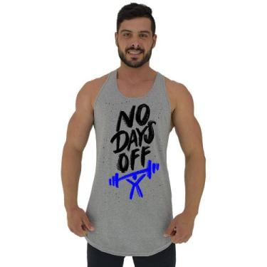 Imagem de Regata Longline Estampada Masculina MXD Conceito No Days Off, GG, Masc