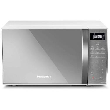 Imagem de Micro-Ondas Panasonic 21L Branco Espelhado 220V com Tira Odor e Antiba
