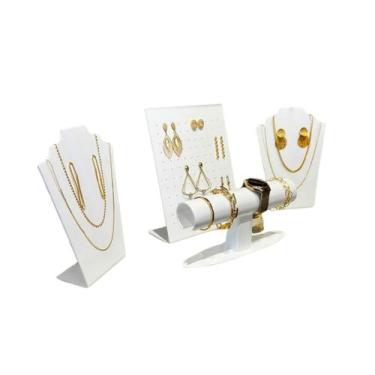 Imagem de Expositores para Joias, Mostruário para 120 Brincos, Colar e Brinco 2 
