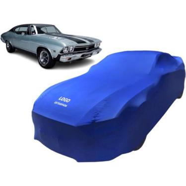Imagem de Capa Automotiva Chevrolet Chevelle Ss Esportivo Anti Risco - Mz, Azul
