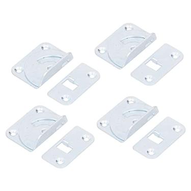 Imagem de Encaixes de trilho de apoio para pés, suporte de trilho de cama Instalação simples para apoio de pés para cabeceira para estrutura de cama