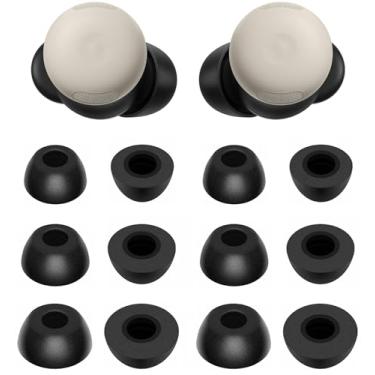 Imagem de ALXCD Fones de ouvido de espuma compatíveis com fones de ouvido Pixel Buds Pro 2, P/M/G, 3 tamanhos, 6 pares de pontas de fones de ouvido de espuma viscoelástica macia, compatíveis com Pixel Buds Pro