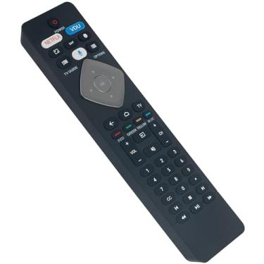 Imagem de Controle remoto de substituição de pesquisa por voz BT800 compatível com Philips Android LED TV 65PFL5602/F7 50PFL5604/F7 65PFL5504/F7 43PFL5602 55PFL5602 50PFL5602 65PFL5602 43PFL5766 65PFL5 766