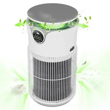 Imagem de Purificador Ionizador E Ozonizador De Ar, 40m², Purificador de Ar para Pet com Controle por App Tuya WiFi, HEPA H13, UV Sterilizador, PM2.5 - Elimina Pelos, 400m³/h CADR, Bivolt