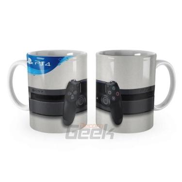 Imagem de Caneca PS4 Playstation 4 Console - Decora Geek