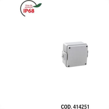Imagem de Caixa Passagem Pvc Rohdbox Standard Ip68 Cinza 110X110X 60 888112 - RO