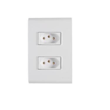 Imagem de Conjunto 2 Tomada 2P+T 20A 4x2 Tramontina Liz