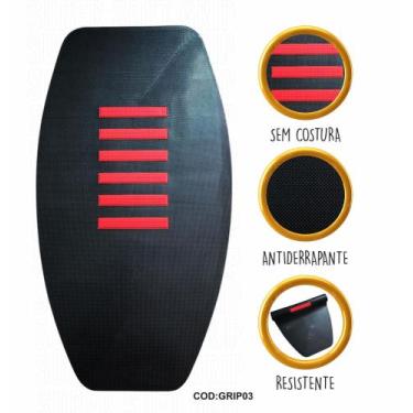 Imagem de CAPA BANCO (SOFT GRIP) Universal Soft Grip Com faixa - PACCIANI, PRETO