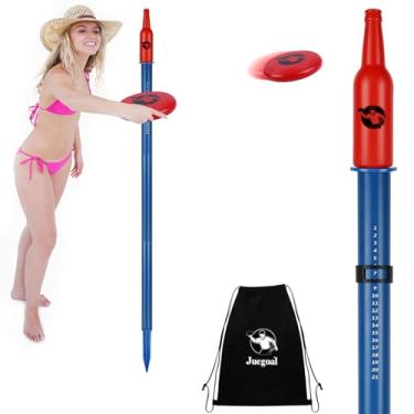 Imagem de Juegoal Conjunto de jogos de disco voador ao ar livre, jogo de frisbee para jogos de quintal para família, adultos e crianças, jogo divertido de arremesso de disco para praia, gramado, quintal, parque