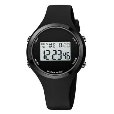 Imagem de Relógio Digital Esportivo XCZAP - LED, à Prova d'Água 30m - Feminino