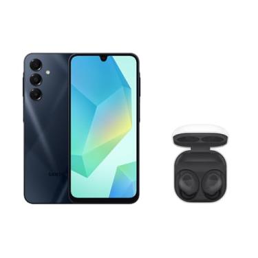 Imagem de Samsung Combo Celular A16 5G 256GB - Azul Escuro + Galaxy Buds FE - Grafite