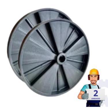 Imagem de Jogo de Roda Plástica Betoneira Menegotti 120/130/150L