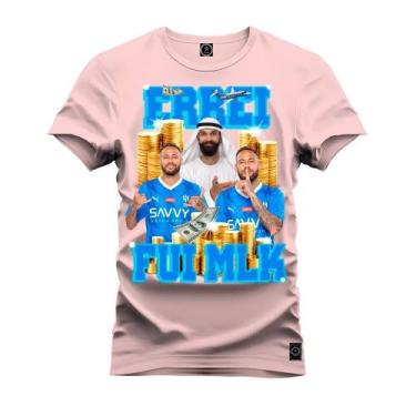 Imagem de Camiseta T-Shirt Unissex Eestampada Algodão Neymar Errei Fui mlk - NoB