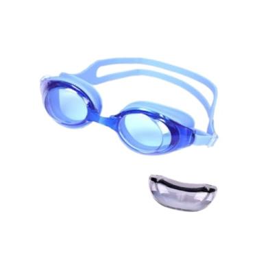Imagem de simhoa Óculos de natação óculos de natação Goggles modernos à prova d'água à prova de vazamento de óculos de natação de nadar para esportes aquáticos para, Azul