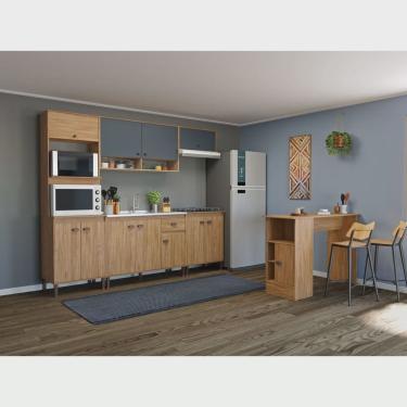 Imagem de Cozinha Completa 11 Portas 1 Gaveta com Bancada Torino