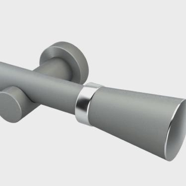 Imagem de Kit Varão Completo Jade 28mm 3 Metros com 2 Emendas - Quarto ou Sala