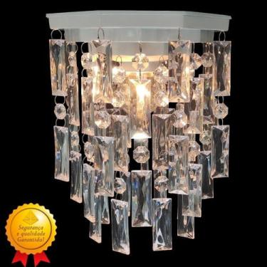 Imagem de Lustre Cristal Acrílico Luminária Moderna de Três Camadas Decoração Iluminação para Clí...