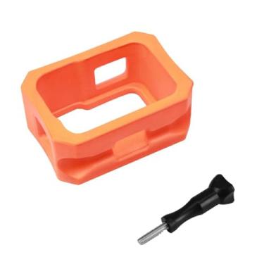 Imagem de Capa flutuante com moldura flutuante para câmera esportiva Gopro13/12/11/10/9 acessórios de bóia antirpia de EVA laranja brilhante