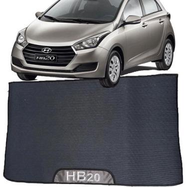 Imagem de Tapete hb20  2012 a 2019 hatch emborrachado para porta mala malas espe