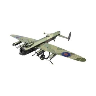 Imagem de Quebra-Cabeça 3D de Metal de Aviões - J-20, J-10B, KA-50, RAH-66 e VF-