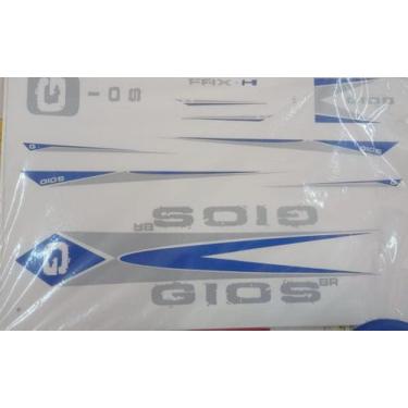 Imagem de Adesivos Colante Bikes GIOS AZUL - Amazonas