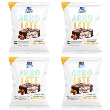 Imagem de Punta Ballena Arro Late, Alfajor de Arroz com Doce de Leite, 28g, 4 Unidades
