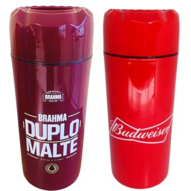 Imagem de Kit C/2 Suporte Cerveja Porta Litrão Garrafa 1 Litro Térmico Personalização Brejas