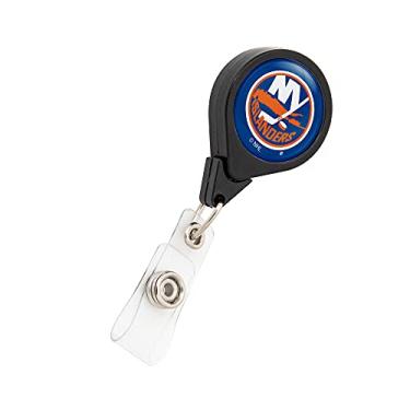 Imagem de Desert Cactus Porta-crachá retrátil New York Islanders NY NHL Team Ticket Clip Reel ID