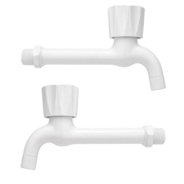 Imagem de Torneira para Lavanderia com Pressão de até 40 MCA e Fechamento Rápido