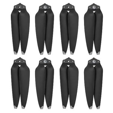 Imagem de Craznick Hélices para DJI Air 3S/Air 3 lâminas de reposição acessórios de baixo ruído para DJI Mavic Air 3/Air 3S acessórios para drones, 8 peças pontas Prata