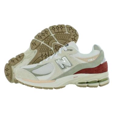 Imagem de New Balance Tênis masculino 2002, tênis esportivo, Branco/Branco-Branco, 6.5 Women/5 Men
