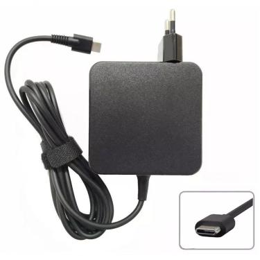 Imagem de Fonte Carregador Para Ultrabook Lenovo Dell Hp Asus Acer Type-c Usb-c 65w