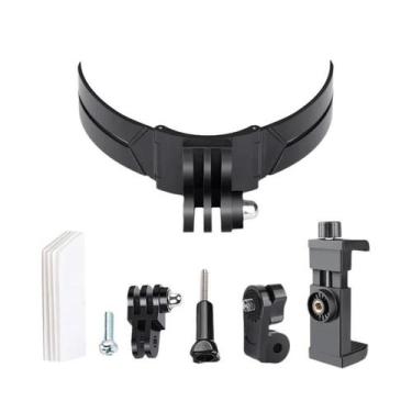 Imagem de Suporte De Queixo Para Capacete De Motocicleta Para GoPro Hero 11 10 9