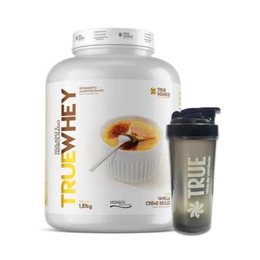 Imagem de True whey protein creme brulee 1810g-true+coqueteleira - True Source