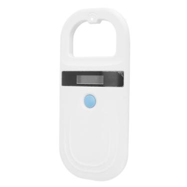 Imagem de Diydeg LEITOR DE MICROCHIP DE PET, 134,2KHz 128 Armazenamento DE Dados Scanner DE Etiquetas DE Animais Recarregam o Scanner DE Identificação DE Chip DE Estimação Portátil Suporta C e Bt (Branco)