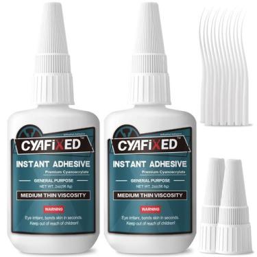 Imagem de Adesivo de cianoacrilato líquido Super Glue 113,6 g Fast Clear - CYAFI