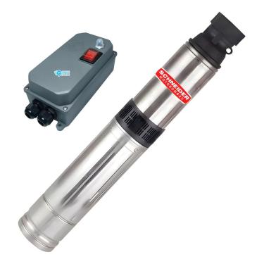 Imagem de Motobomba Submersa Schneider Sub10 2,0 Cv Poço Até 218m + Painel