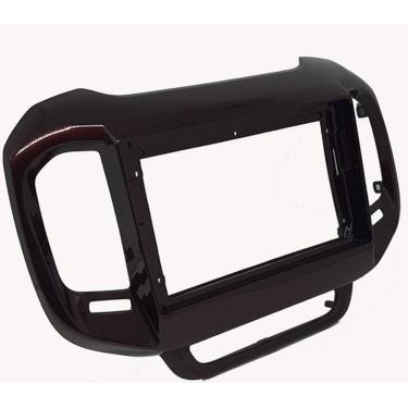 Imagem de Moldura Painel Multimídia 9 Pol Fiat Toro Vinho Freedon