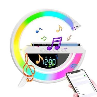 Imagem de Luminária G Speaker Caixa Som Carregador Design Moderno - AL