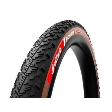 Imagem de Vittoria Pneu Peyote XC Race Mountain Bike para condições de terreno solto fino - Pneu TLR MTB - Marrom-Blk-Blk 29x2,4