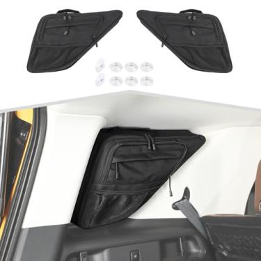 Imagem de Amayum Organizador de porta-malas de janela traseira de grande capacidade adequado para Ford Bronco Sport 2021+ bolsa de armazenamento acessórios internos