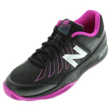Imagem de New Balance Tênis feminino 1006 V1, Preto/rosa, 5