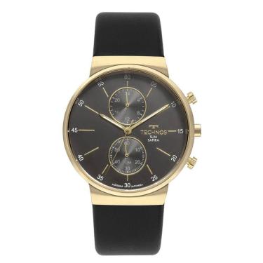 Imagem de Relógio Technos Masculino Ref: Vd36Ad/0F Dual Time Slim
