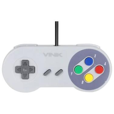 Imagem de Controle Pc Usb Nintendo Super Famicom/super Nes - Retrô - Vinik Snes Jp