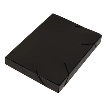 Imagem de Pasta Plástica Ofício Polionda c/aba e elástico 5,5cm Cores Diversas -