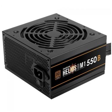 Imagem de Fonte 550W Gamdias Helios - Cabos Flat - Eficiência 85% - 80 PLUS® Bronze - M1-550B-Unissex