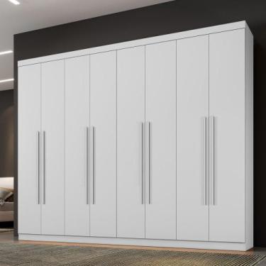 Imagem de Guarda Roupa Casal 8 Portas New Premium Benetil, Branco