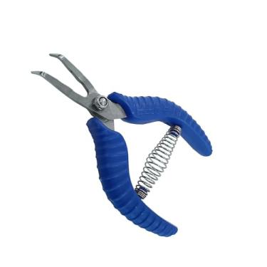 Imagem de Alicate para Retirar Espinha de Peixe Cabo Azul Aço Inox - Mundial