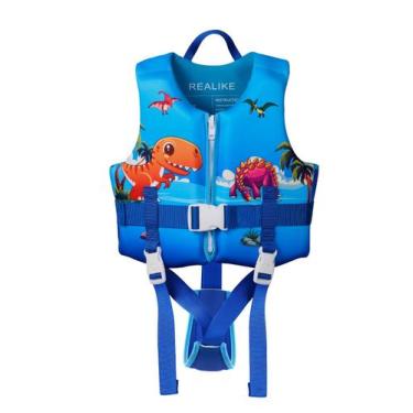 Imagem de Colete de natação REALIKE para crianças, boias para crianças de 10 a 4