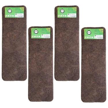 Imagem de Kit Para Plantas E Flores Placa Tutor Em Fibra De Coco 60 Cm - Coquim